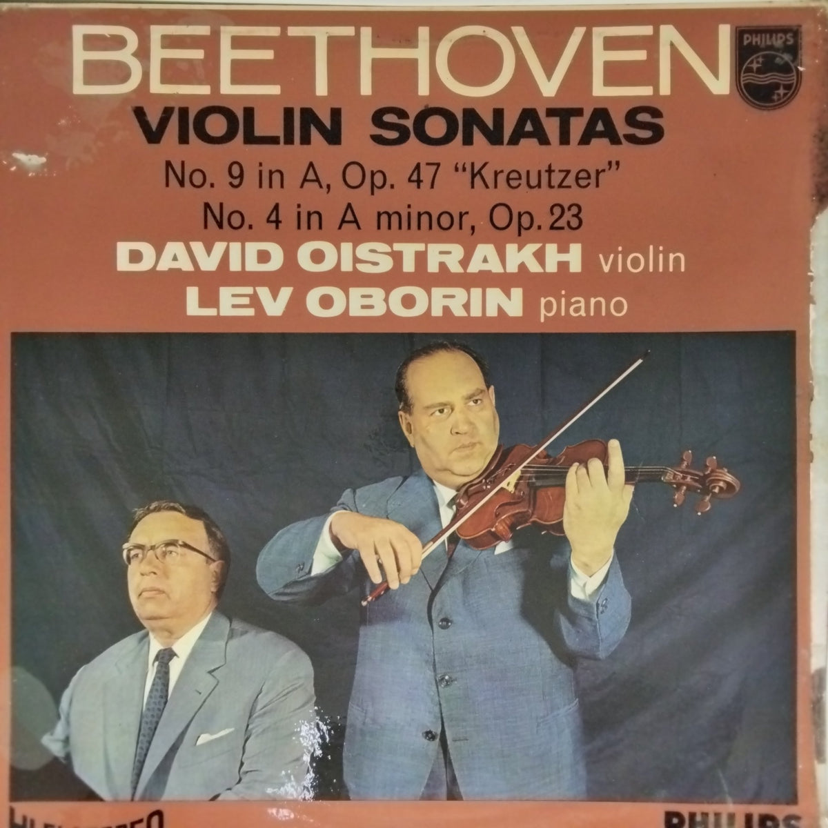 David Oistrakh, Lev Oborin - Beethoven Violin Sonatas (Vinyl)