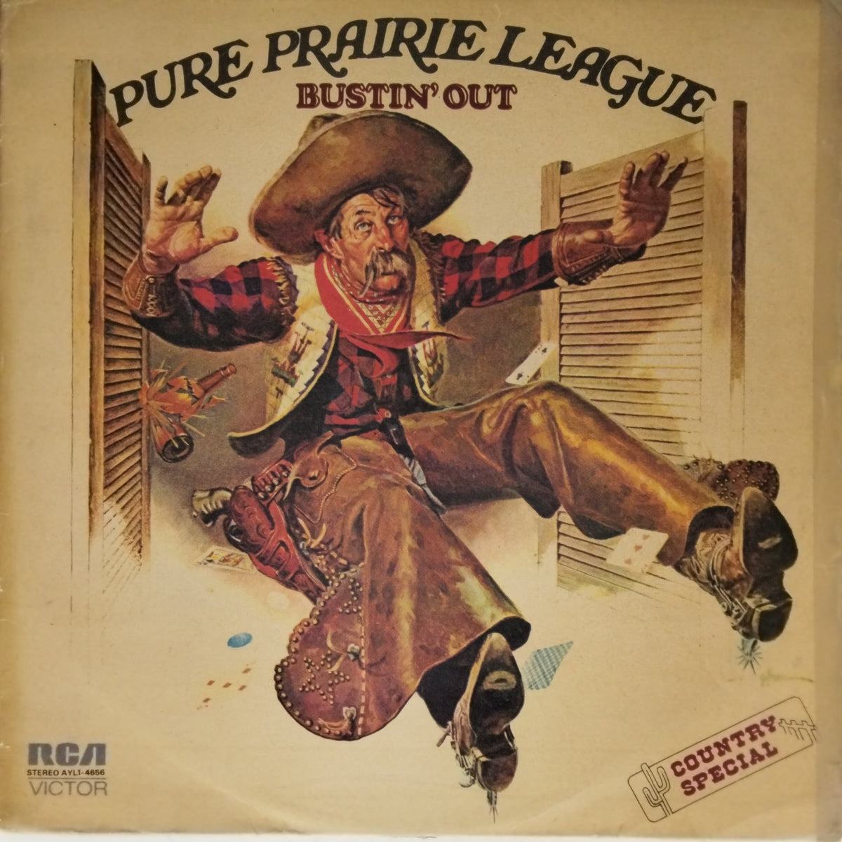 Pure Prairie League - Bustin' Out (Vinyl)