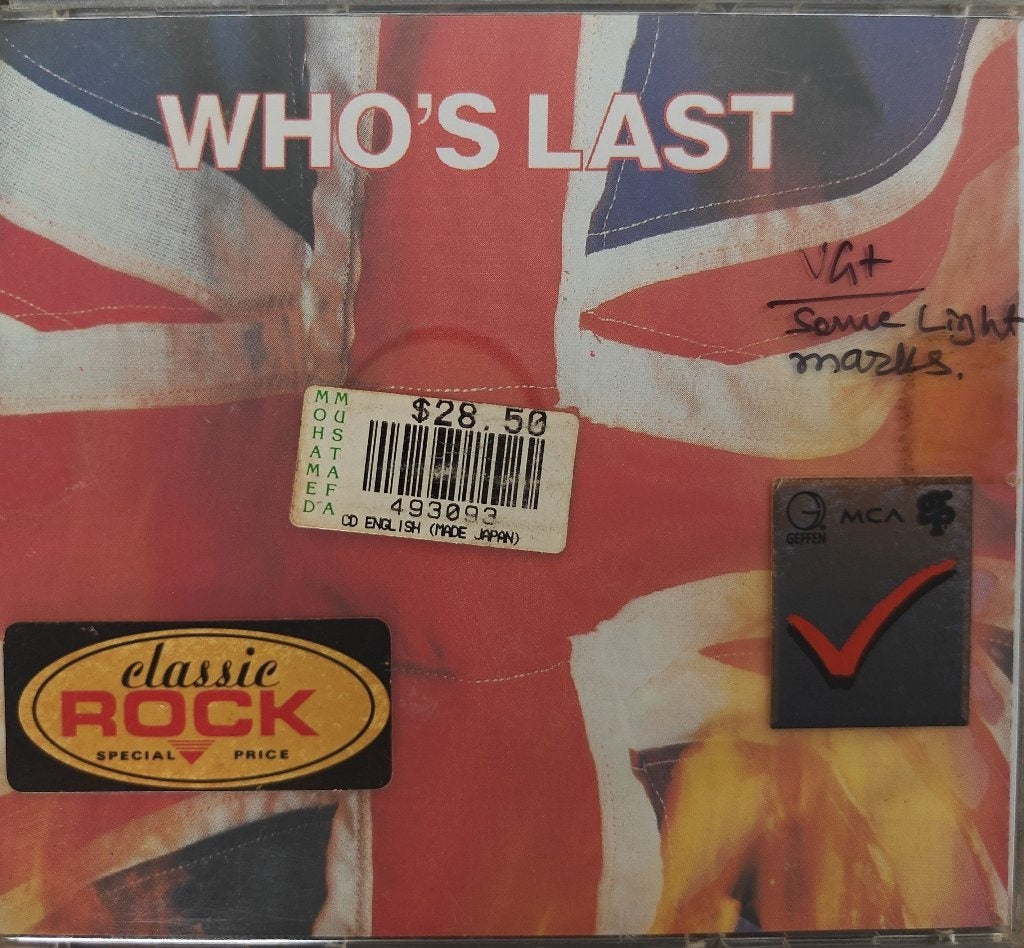 The Who - Who's Last (CD) (2)