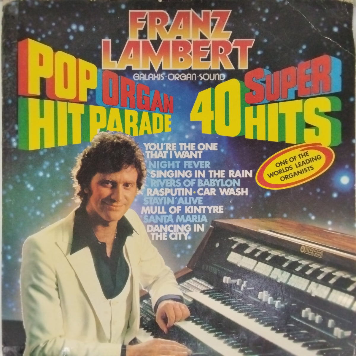 Franz Lambert - Pop Organ Hit Parade 40 Super Hits (Vinyl)