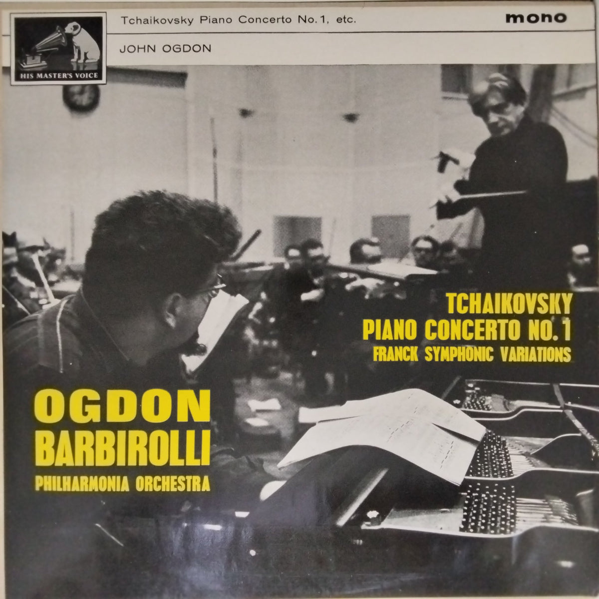 John Ogdon, Sir John Barbirolli, Philharmonia Orchestra - Tchaikovsky Piano Concerto No.1, Franck Symphonic Variations (Vinyl)