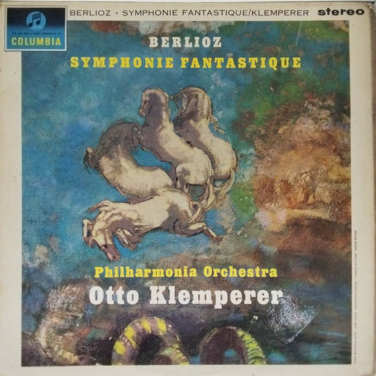 Philharmonia Orchestra, Otto Klemperer - Symphonie Fantastique (Vinyl)
