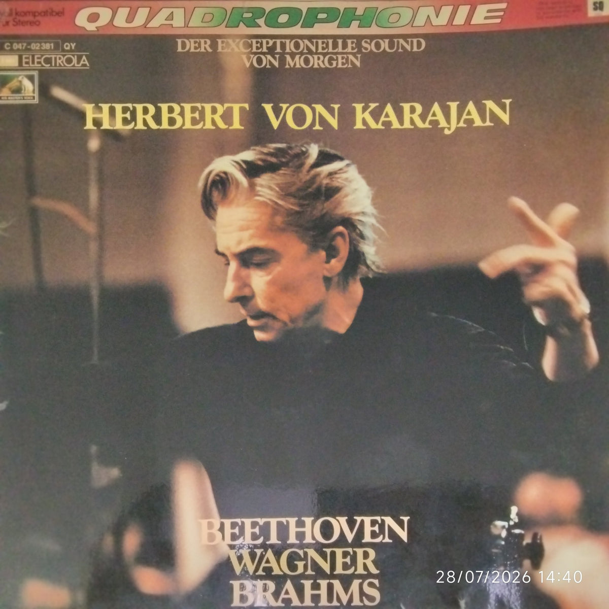 Herbert von Karajan - Beethoven Wagner Brahms (Vinyl)