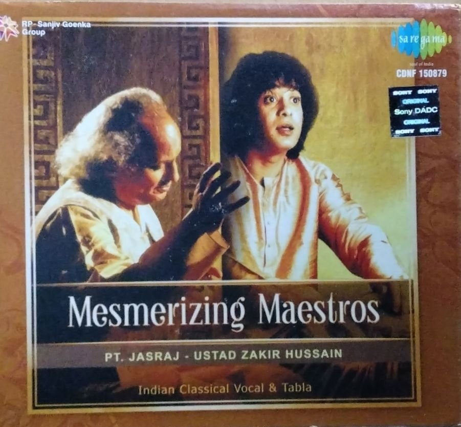 Pt. Jasraj, Ustad Zakir Hussain - Mesmerizing Maestros (CD)