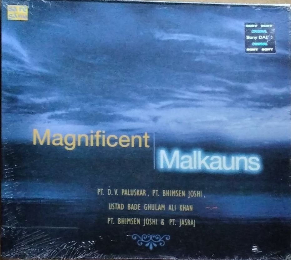 Pt. D.V. Paluskar, Pt. Bhimsen Joshi, Ustad Bade Ghulam Ali Khan, Pt. Jasraj - Magnificent Malkauns (CD)