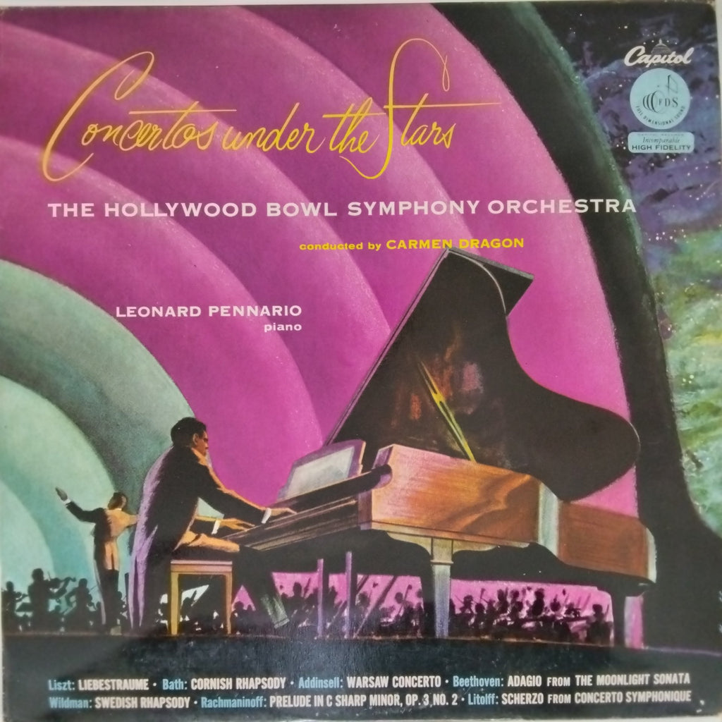 The Hollywood Bowl Symphony Orchestra - Concertos Under the Stars (Vinyl)