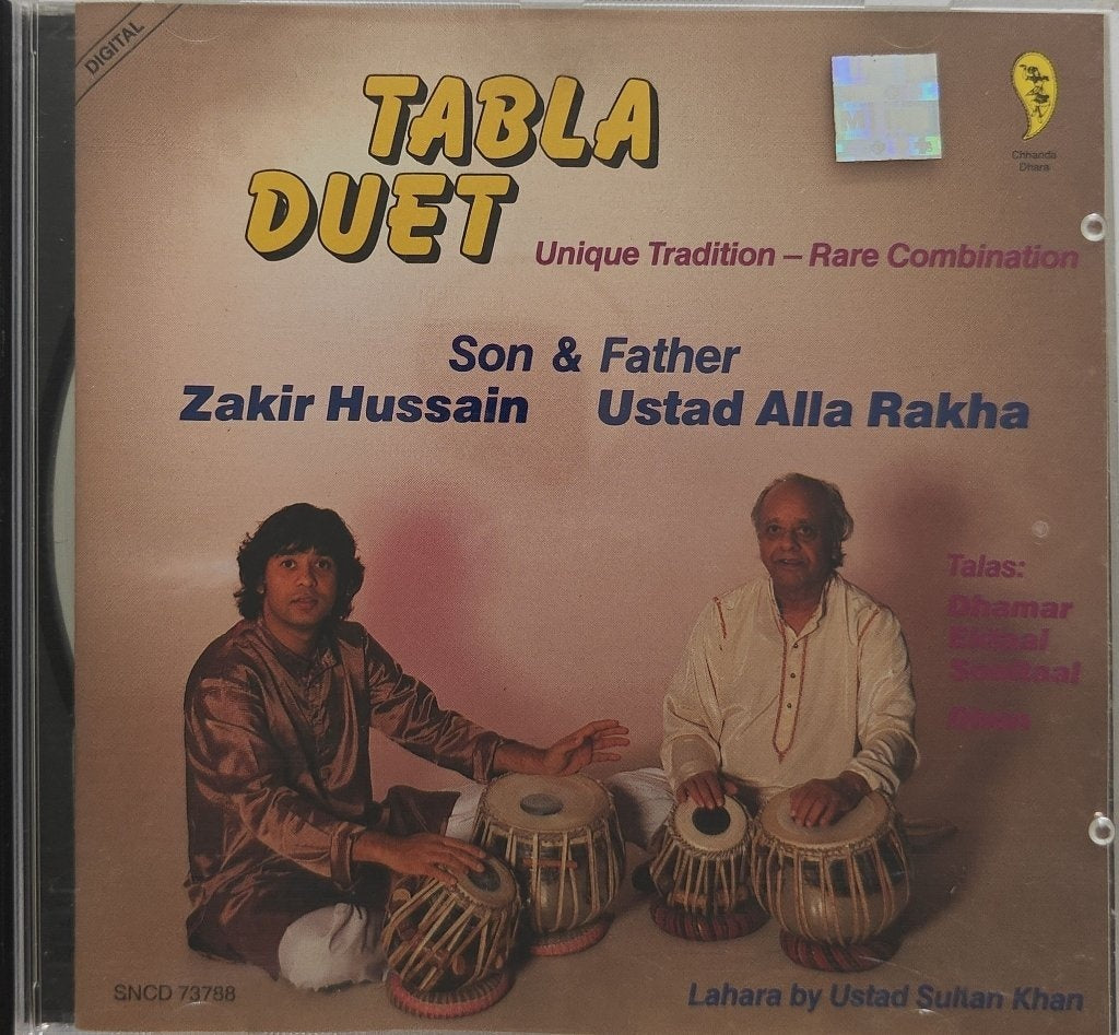 Zakir Hussain, Ustad Alla Rakha - Tabla Duet (CD)