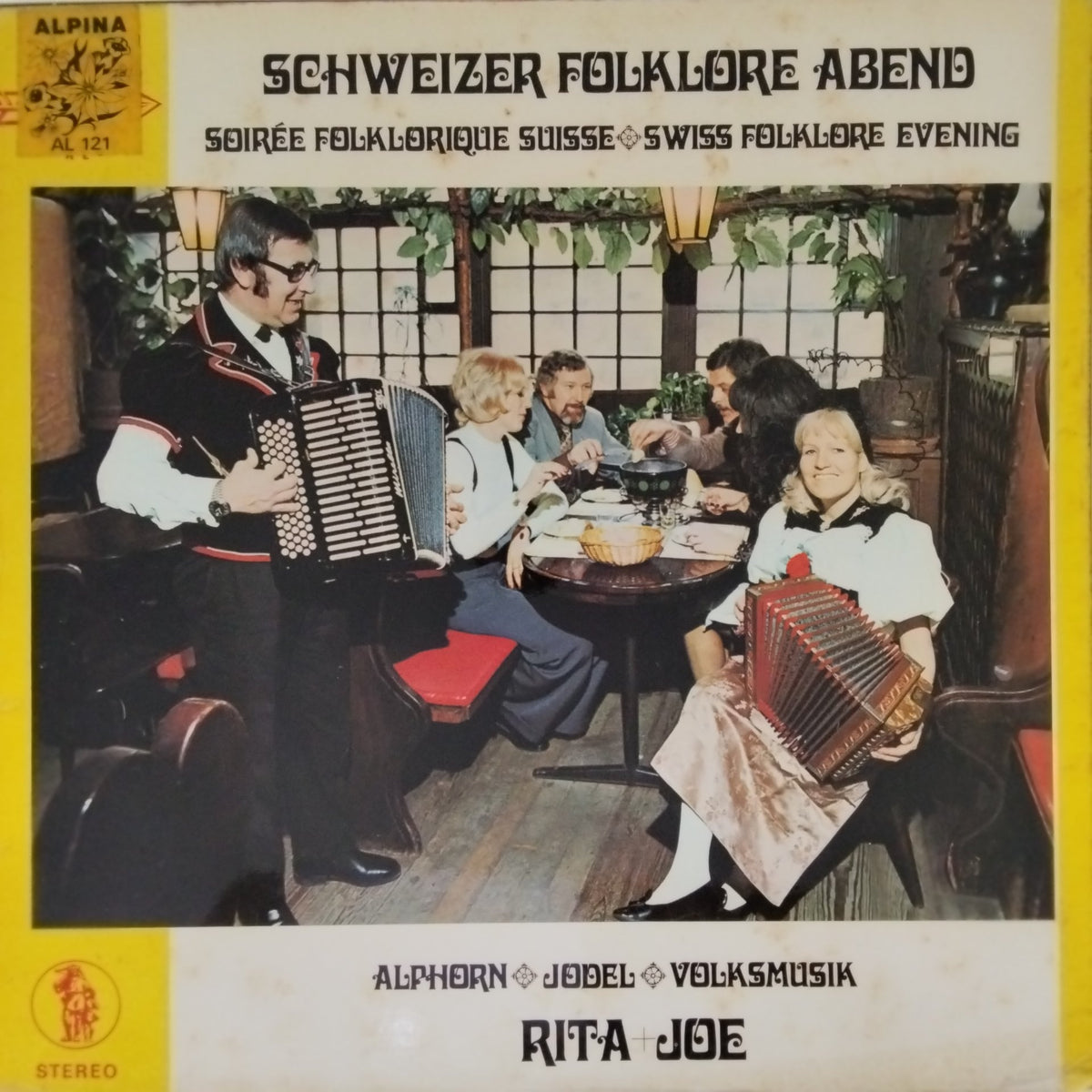 Rita Joe - Schweizer Folklore Abend (Soirée Folklorique Suisse - Swiss Folklore Evening) (Vinyl)