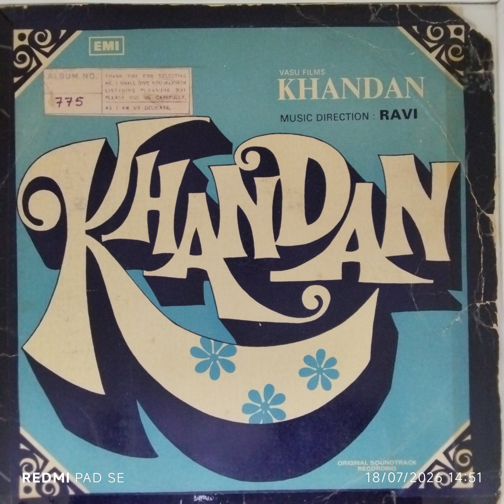 Ravi - Khandan (Vinyl)