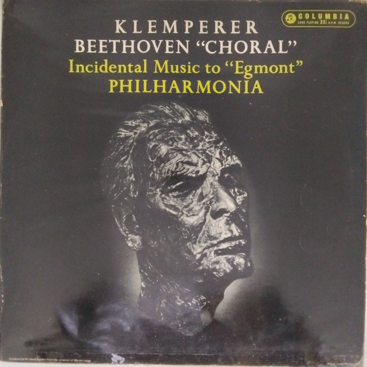 Otto Klemperer, Philharmonia Orchestra - Symphony No.9 in D minor, Choral / Incidental Music to Egmont (Vinyl)