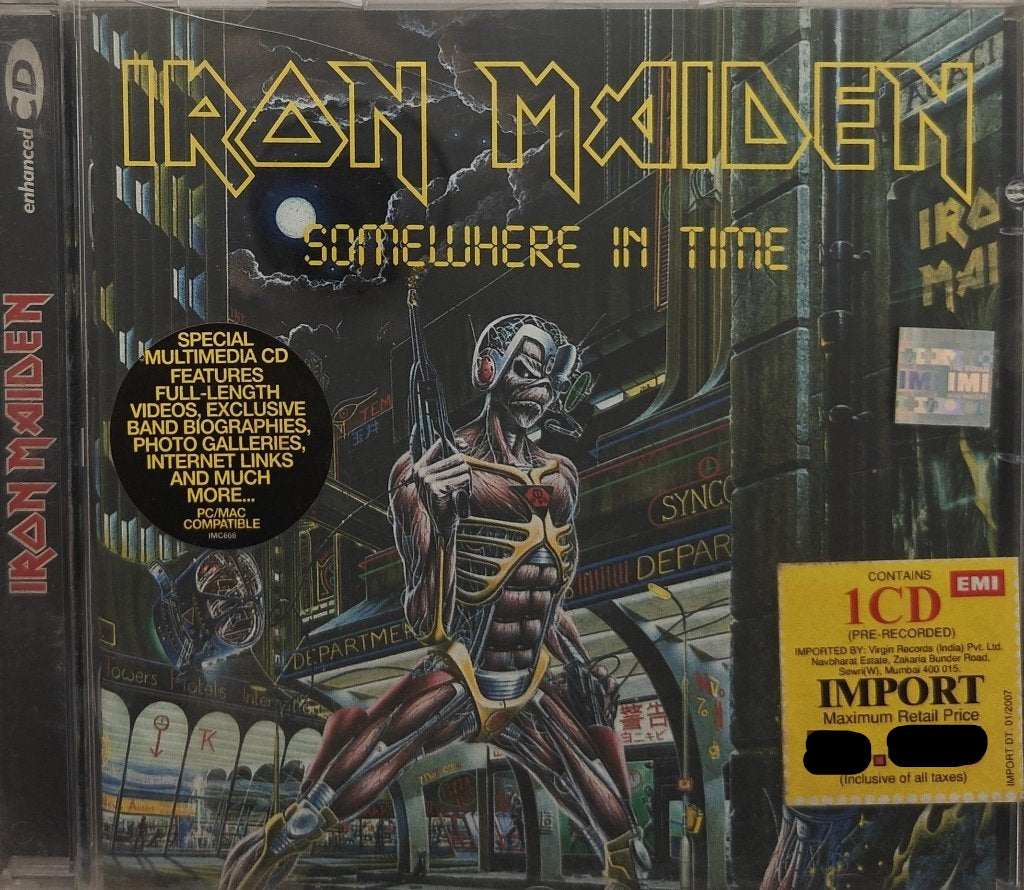Iron Maiden - Somewhere in Time (CD)