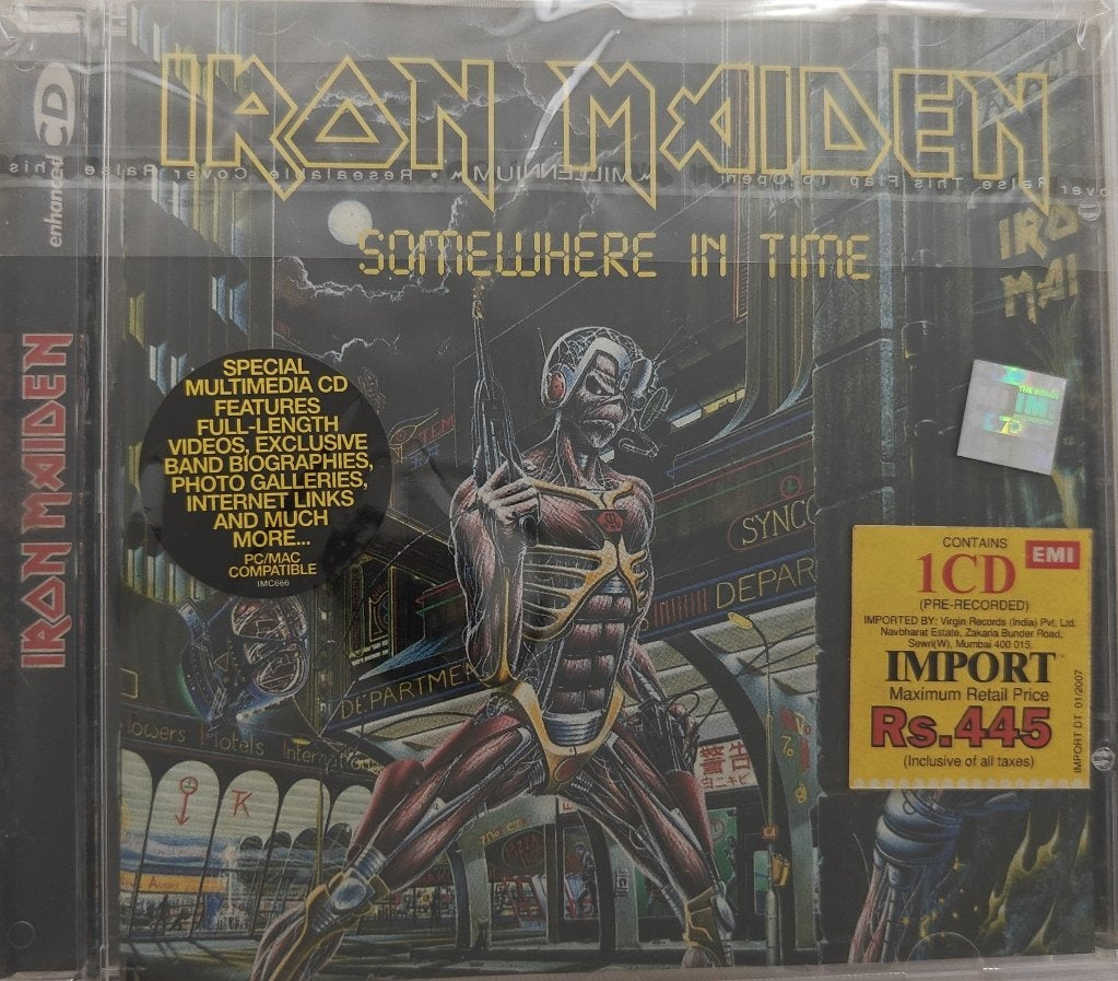 Iron Maiden - Somewhere in Time (CD)