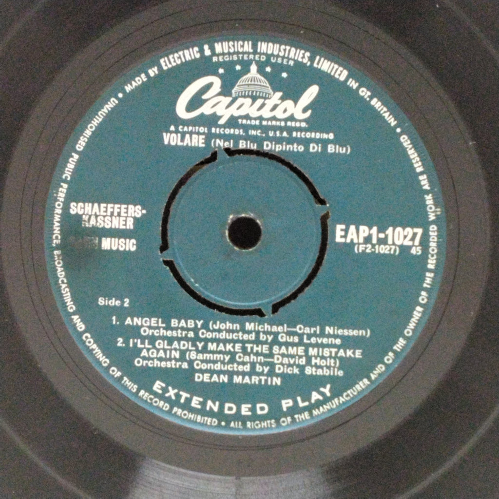 Dean Martin - Volare (Nel Blu Dipinto Di Blu) (45-RPM)