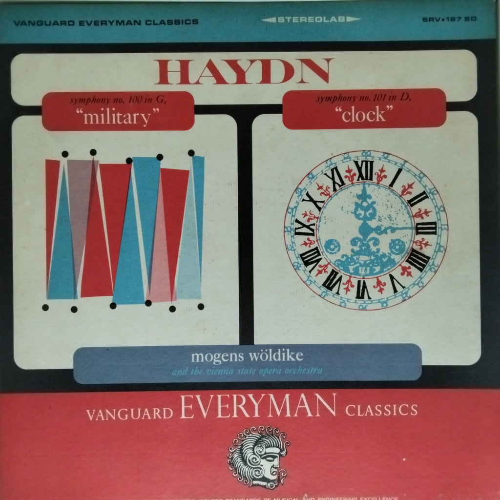 Mogens Wöldike, Vienna State Opera Orchestra - Haydn: Symphony No. 100 in G, 'Military'; Symphony No. 101 in D, 'Clock' (Vinyl)