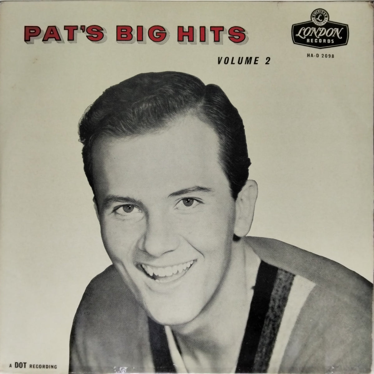 Pat Boone - Pat's Big Hits Volume 2 (Vinyl)