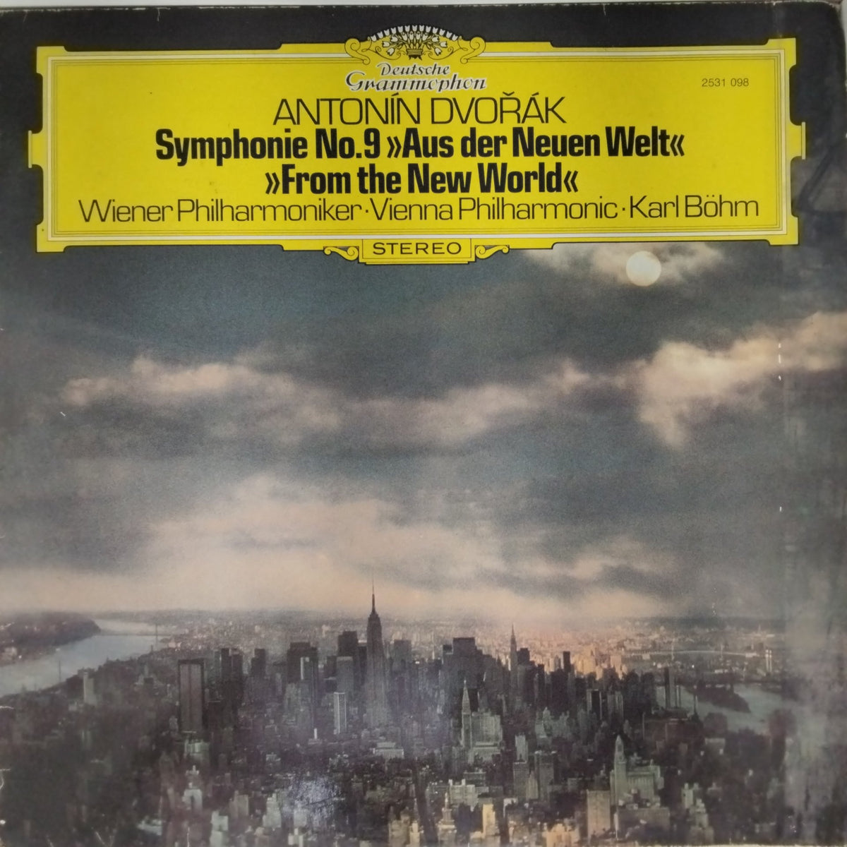 Antonín Dvořák, Wiener Philharmoniker, Karl Böhm - Symphonie No.9 "Aus der Neuen Welt" "From the New World" (Vinyl)