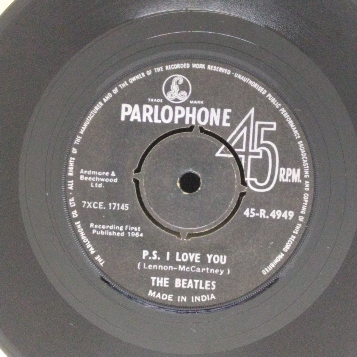 The Beatles - P.S. I Love You / Love Me Do (45-RPM)