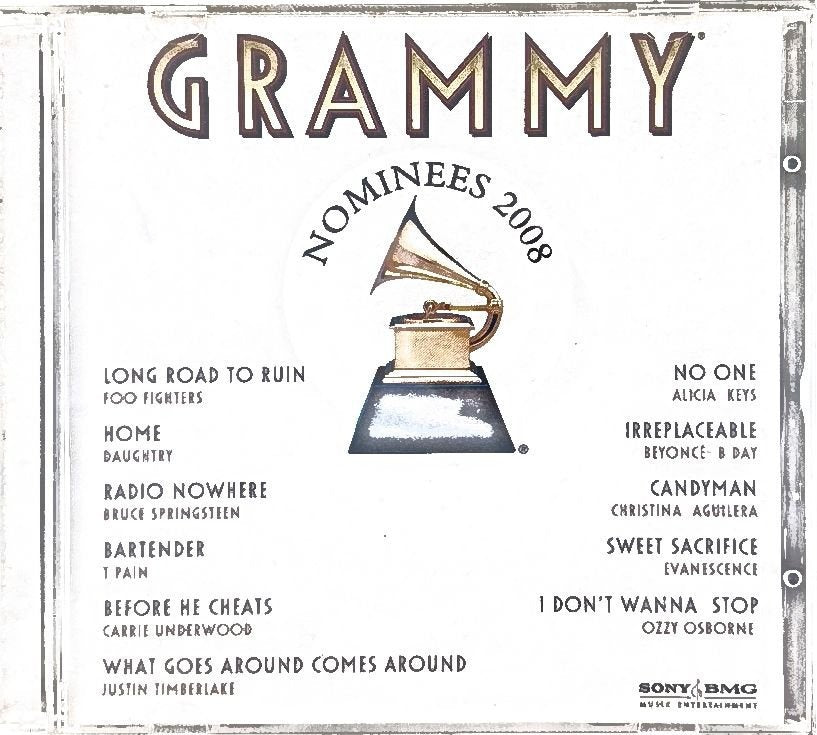 Various - Grammy Nominees 2008 (CD)