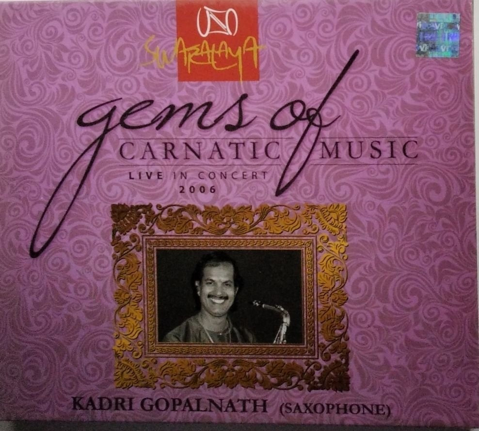 Kadri Gopalnath - Gems of Carnatic Music: Live in Concert (CD)
