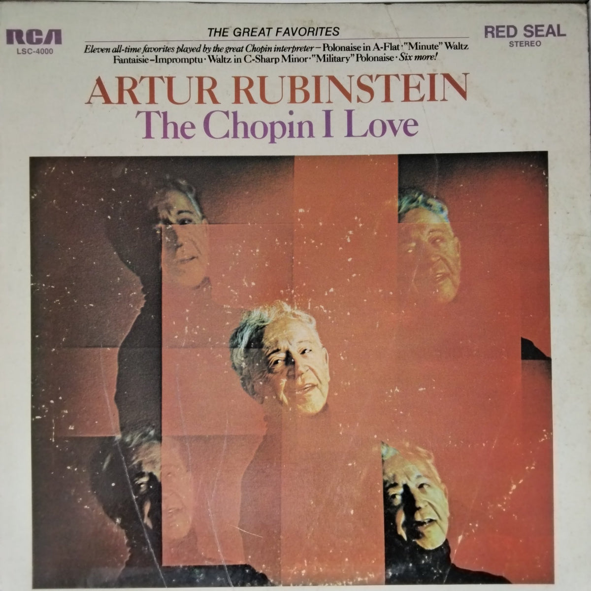 Artur Rubinstein - The Chopin I Love (Vinyl)