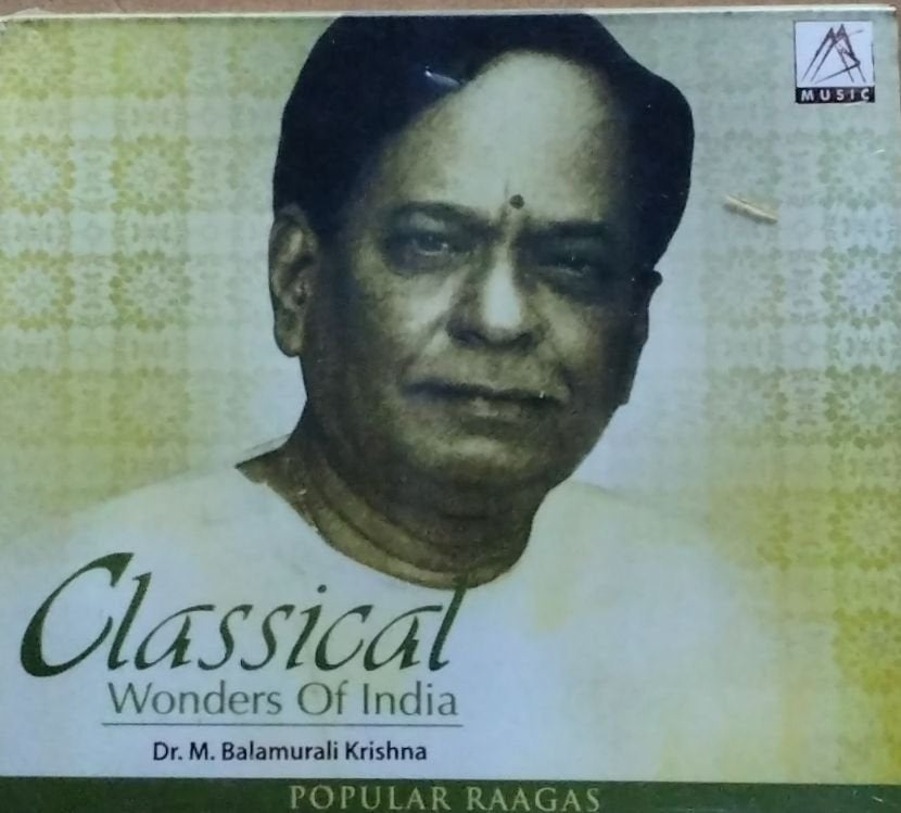 Dr. M. Balamurali Krishna - Classical Wonders Of India (CD)