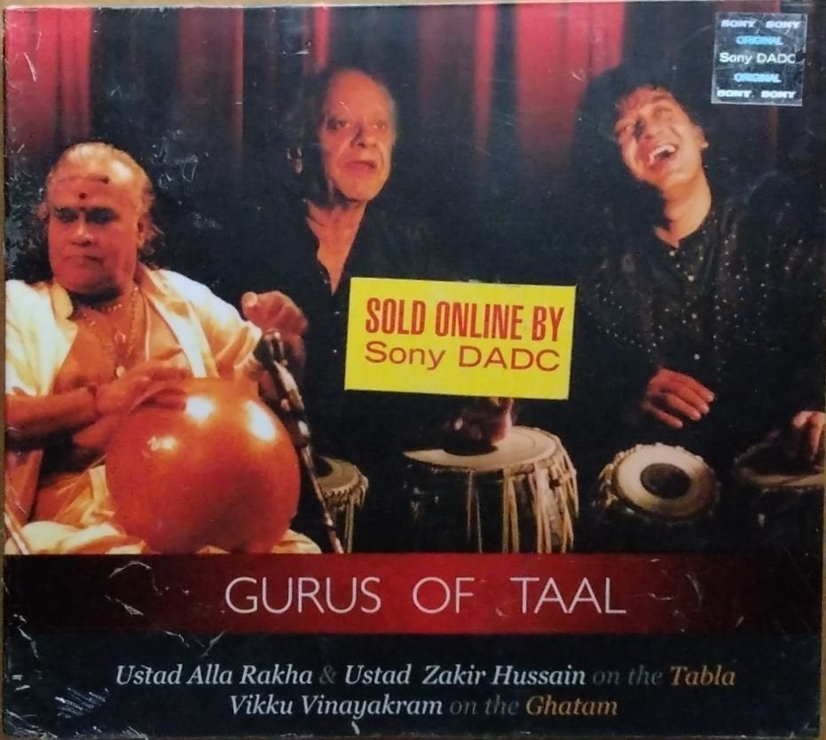 Alla Rakha, Zakir Hussain, Vikku Vinayakram - Gurus of Taal (CD) (2)