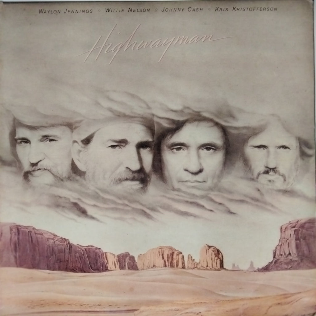 Waylon Jennings, Willie Nelson, Johnny Cash, Kris Kristofferson - Highwayman (Vinyl)