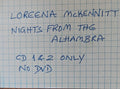 Loreena McKennitt - Nights from the Alhambra (CD) (2)