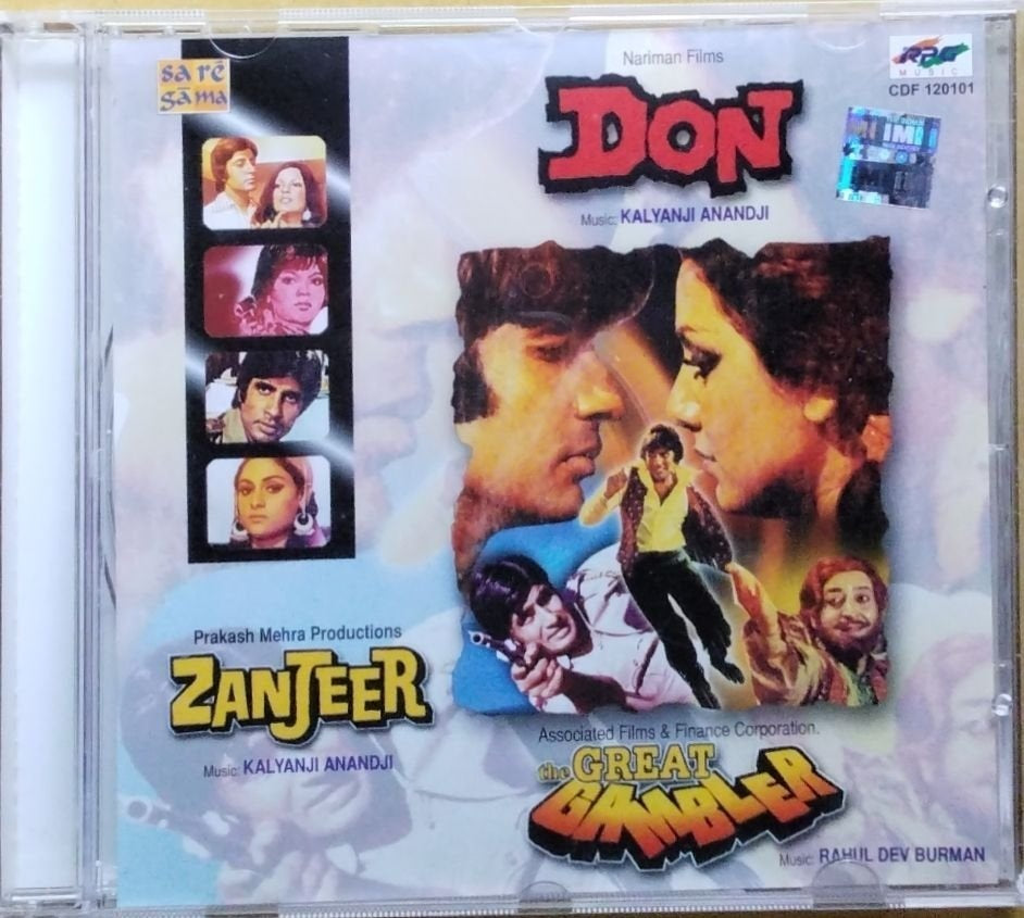 Kalyanji Anandji, Rahul Dev Burman - Don / Zanjeer / The Great Gambler (CD)