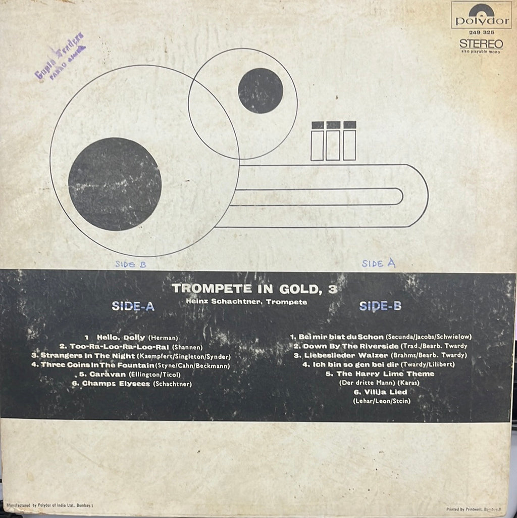 Heinz Schachtner - Trompete In Gold 3 (Vinyl)