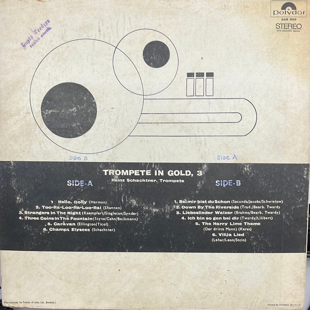 Heinz Schachtner - Trompete In Gold 3 (Vinyl)