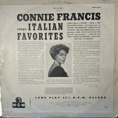 Connie Francis - Sings Italian Favorites (Vinyl)