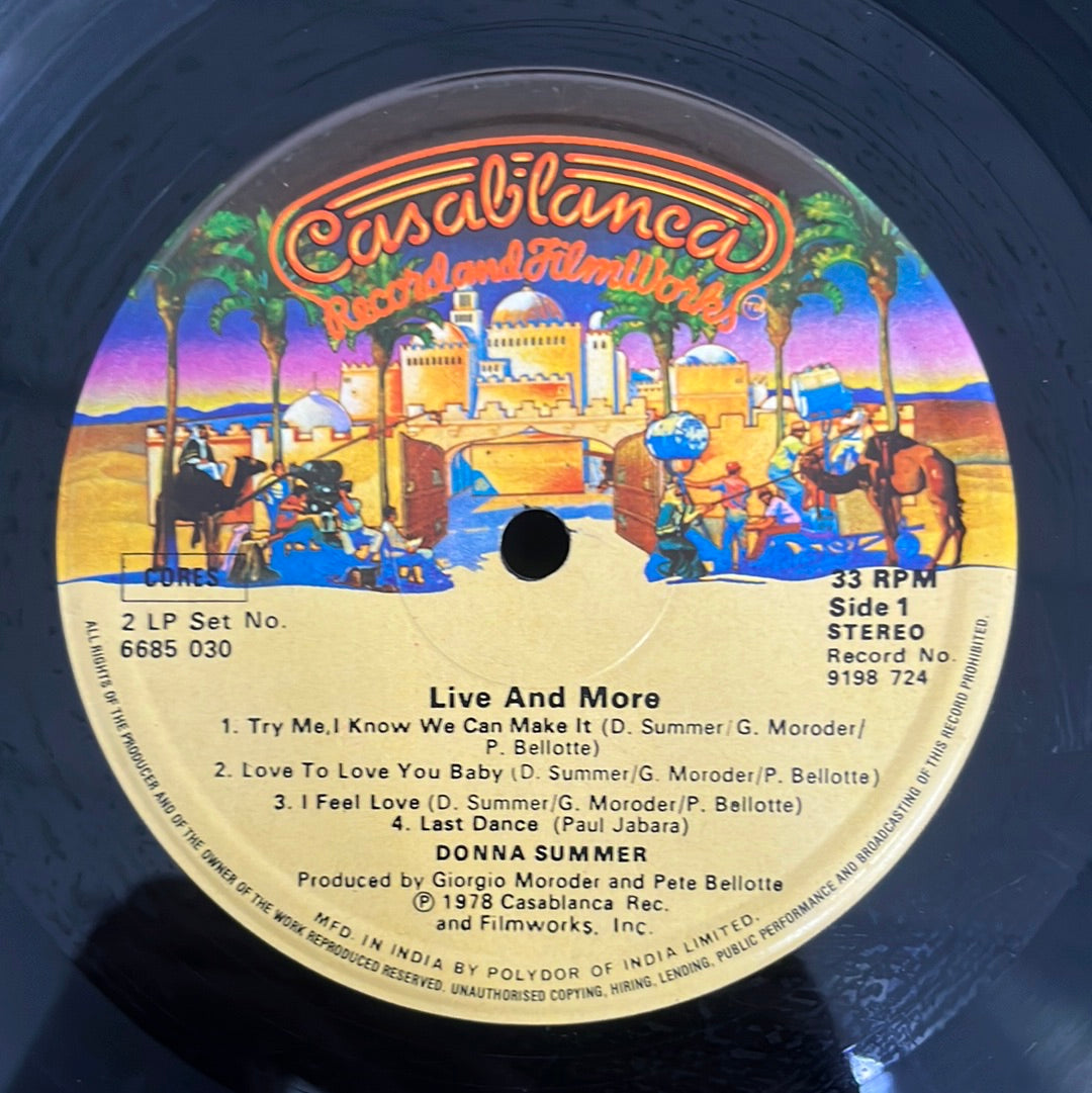 Donna Summer - Live And More (Vinyl) (2)