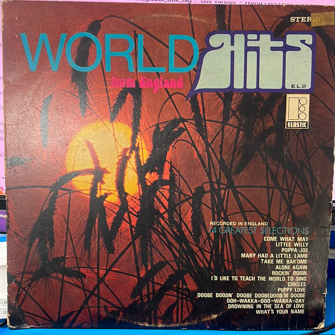 Various  - World Hits From England (Vinyl)