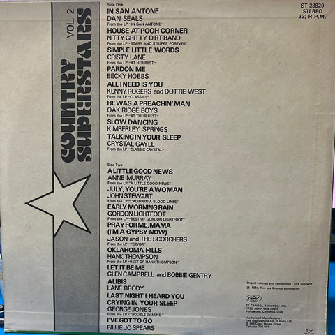 Various  - Country Superstars 17 Great Country Hits Vol. II (Vinyl)