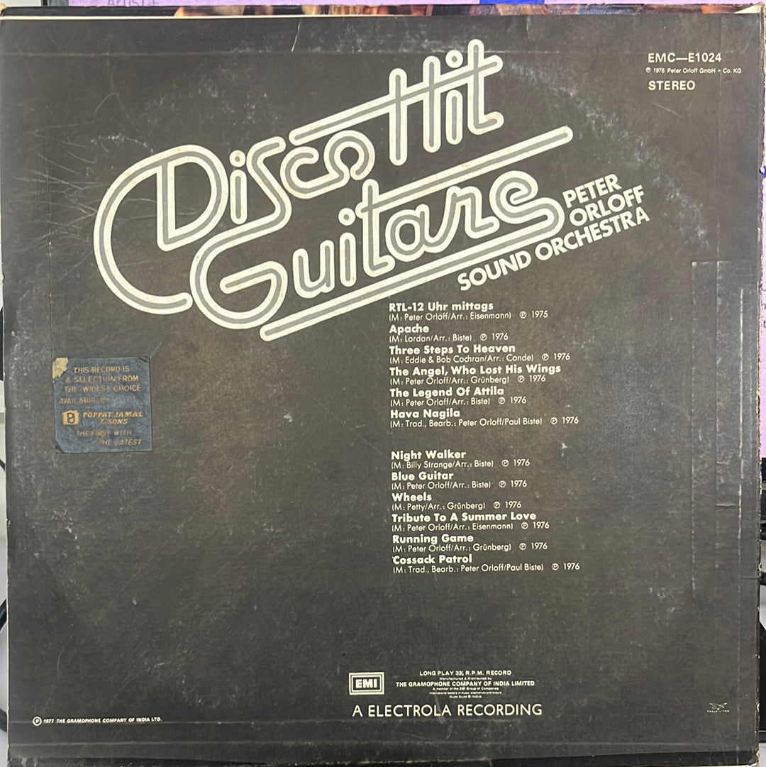 Peter Orloff Sound Orchester - Disco Hit Guitars (Vinyl)