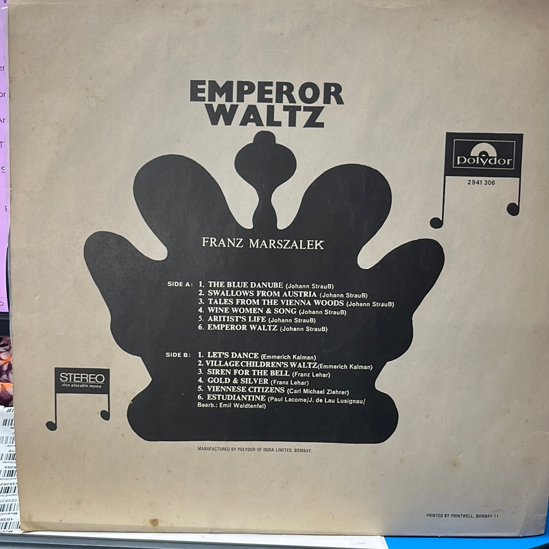 Franz Marszalek  - Emperor Waltz (Vinyl)