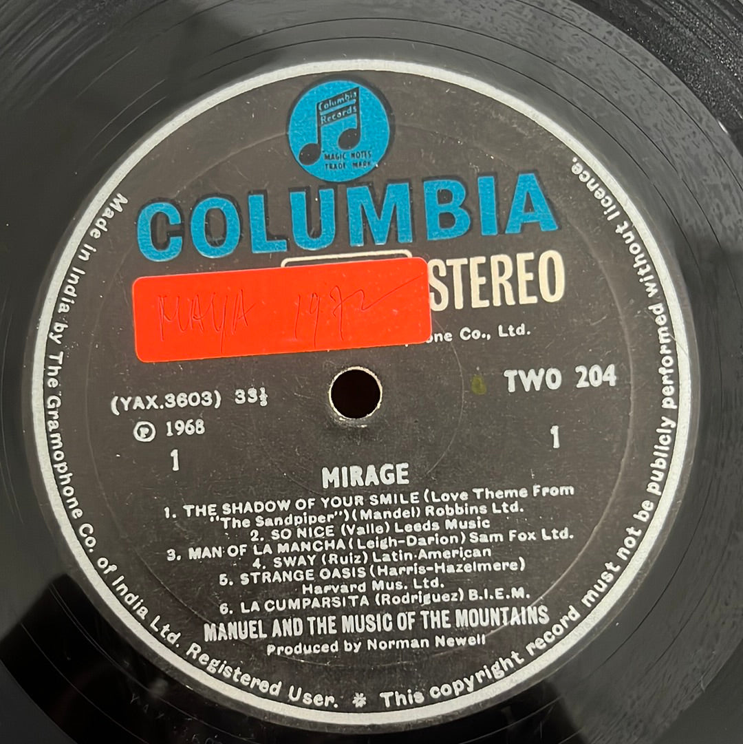Manuel And His Music Of The Mountains - Mirage (Vinyl)