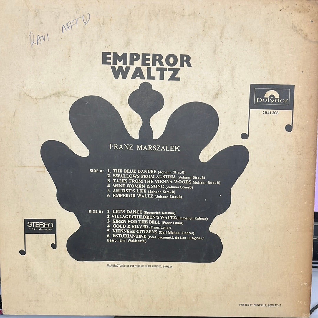 Franz Marszalek - Emperor Waltz  (Vinyl)