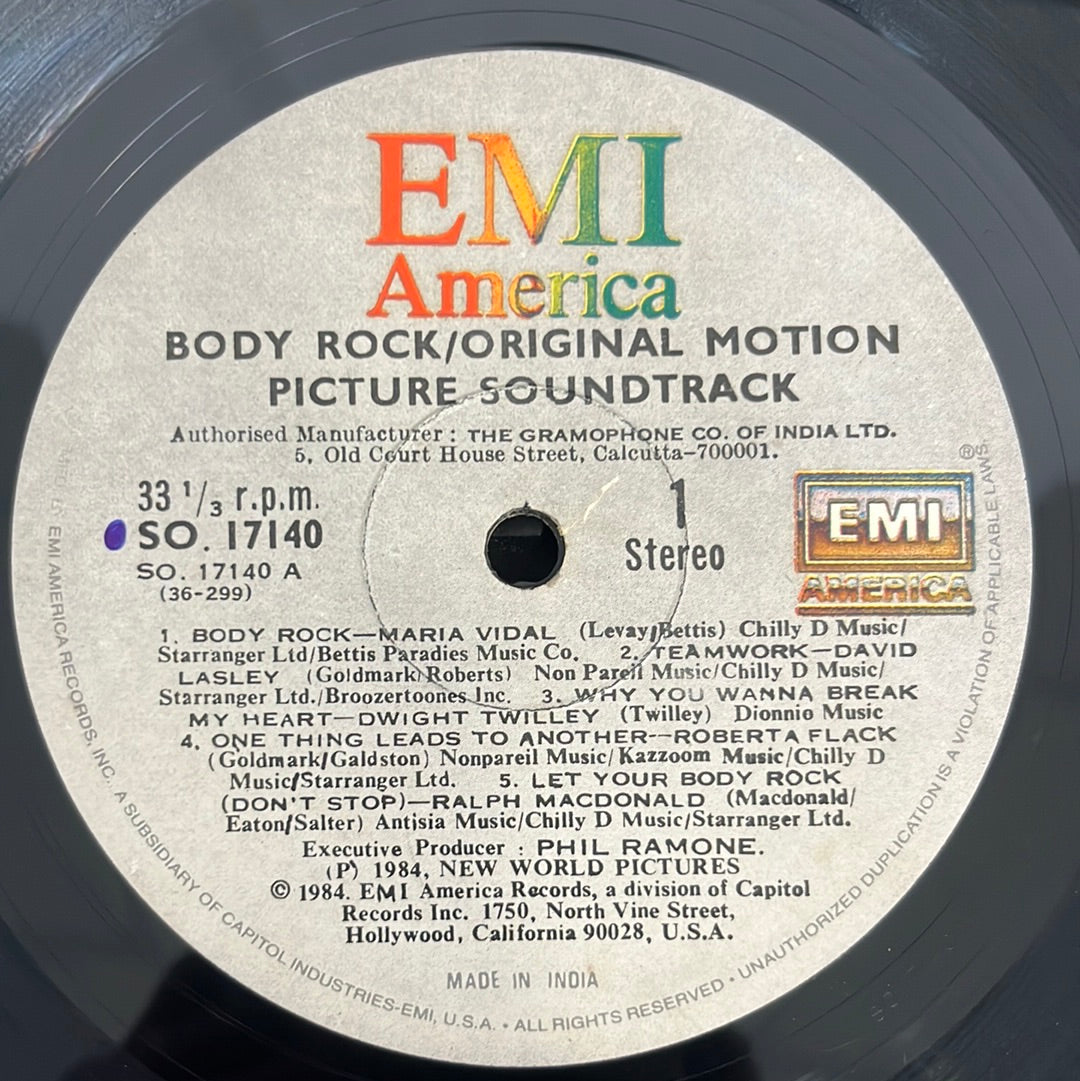 Various - Body Rock (Original Motion Picture Soundtrack) (Vinyl)