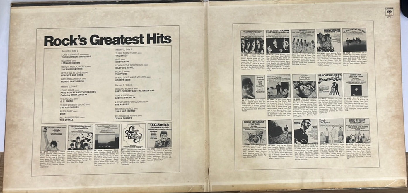 Various  - Rock's Greatest Hits - 20 Great Stars - 20 Great Hita At A Special Low Price (Vinyl) (2)