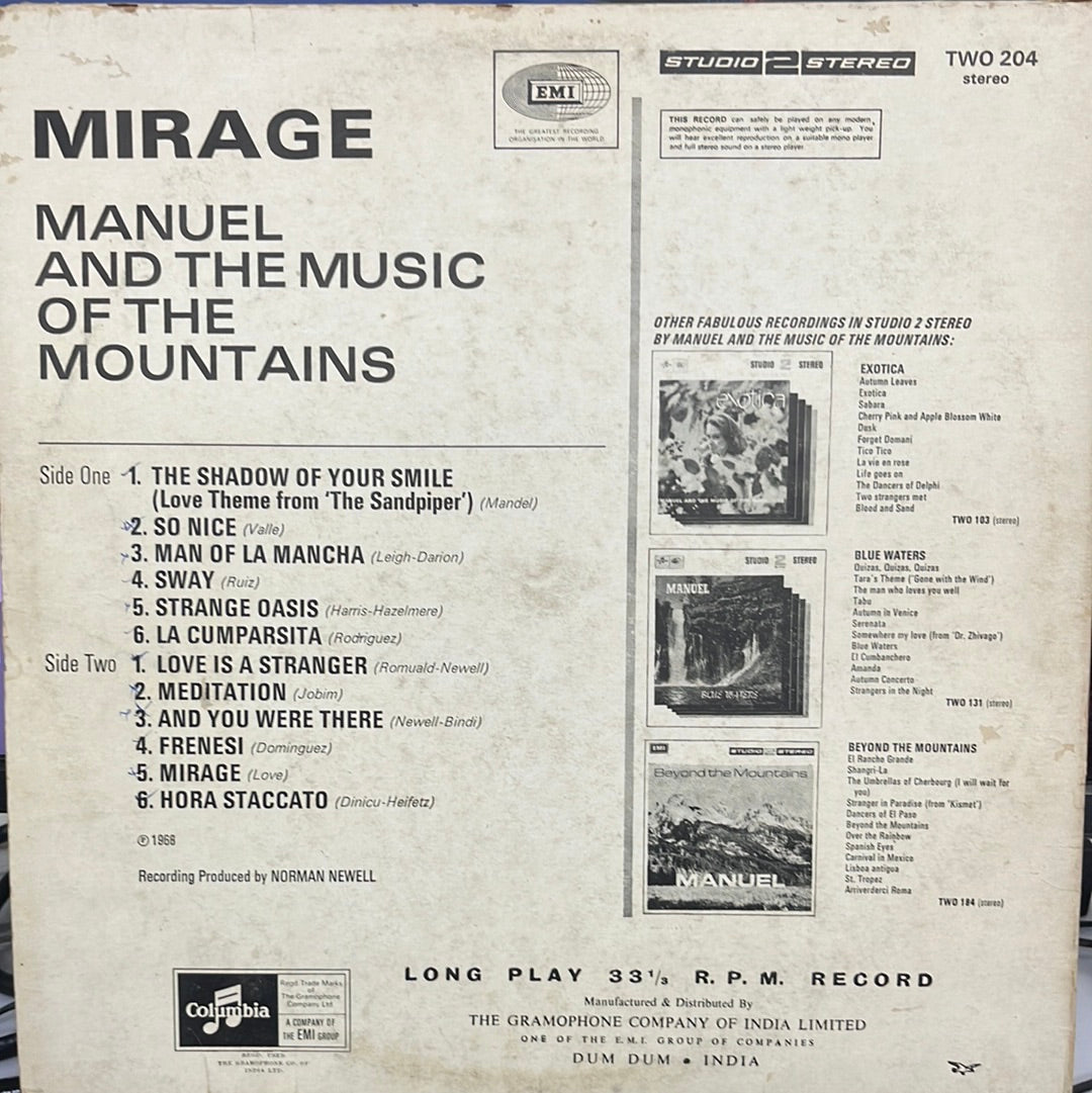 Manuel And His Music Of The Mountains - Mirage (Vinyl)