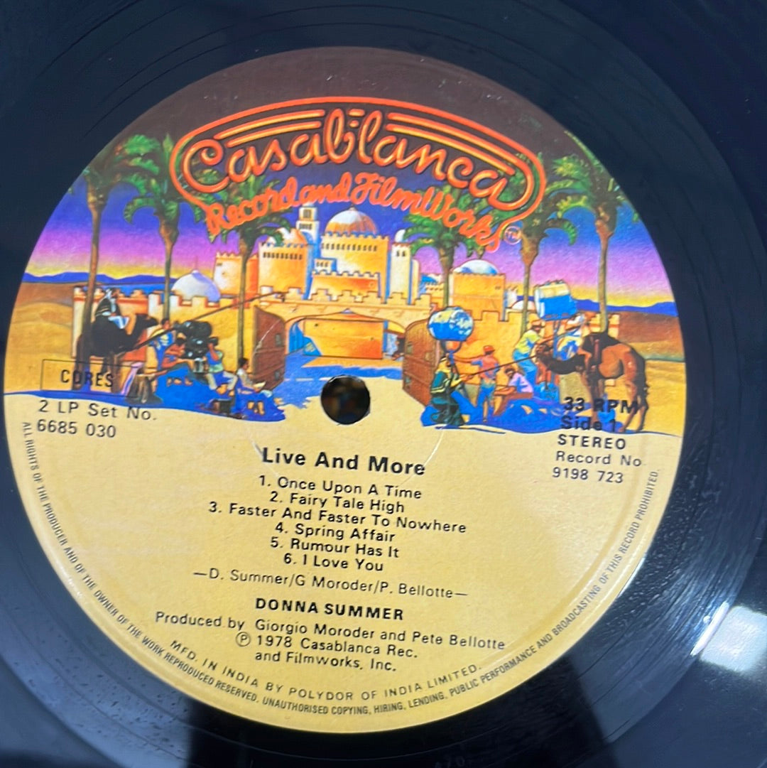Donna Summer - Live And More (Vinyl) (2)