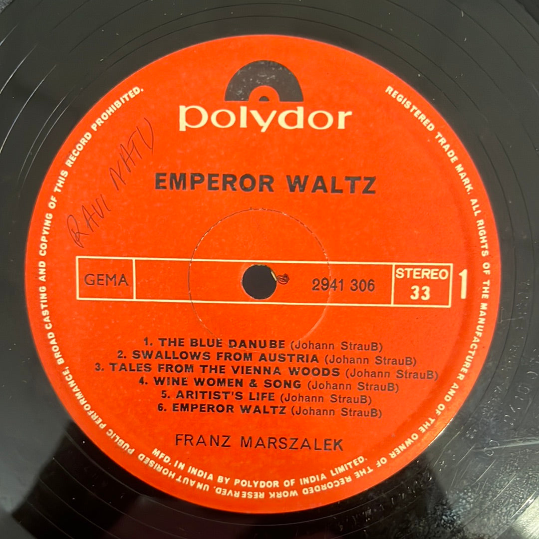 Franz Marszalek - Emperor Waltz  (Vinyl)