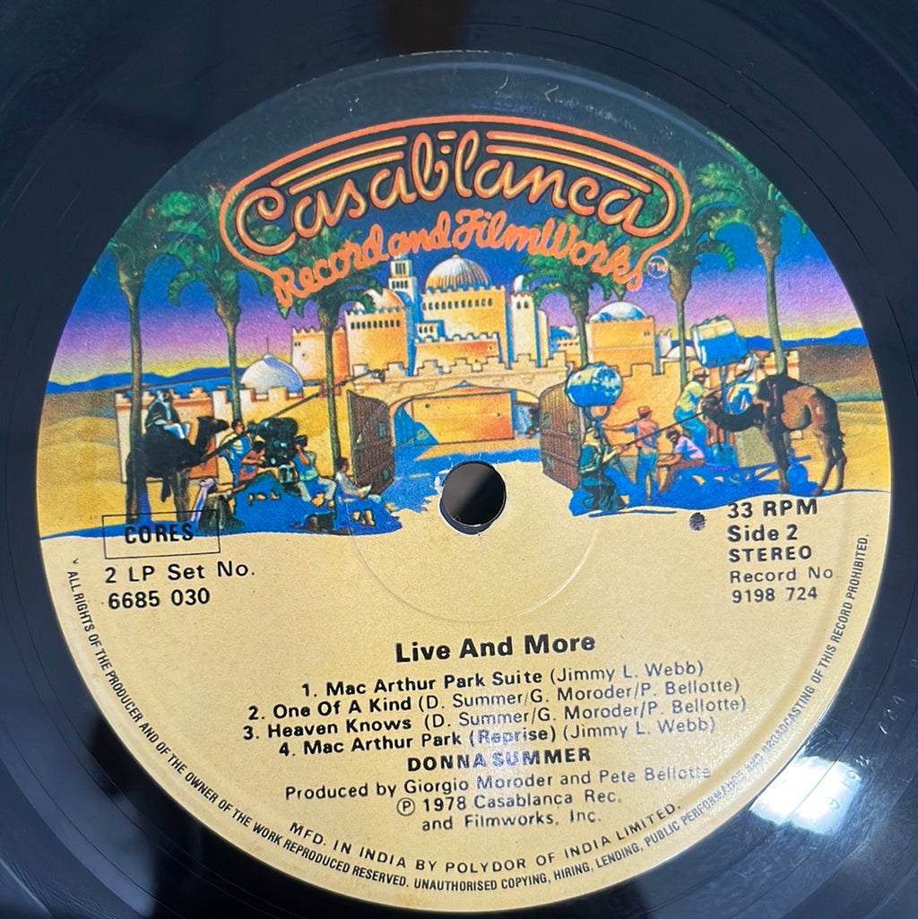 Donna Summer - Live And More (Vinyl) (2)