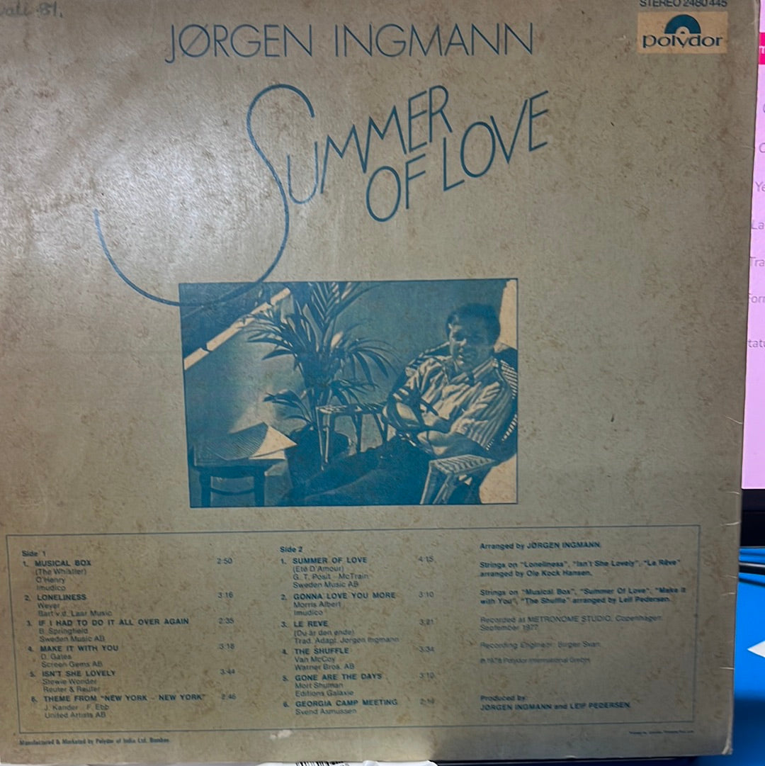 Jørgen Ingmann - Summer Of Love (Vinyl)