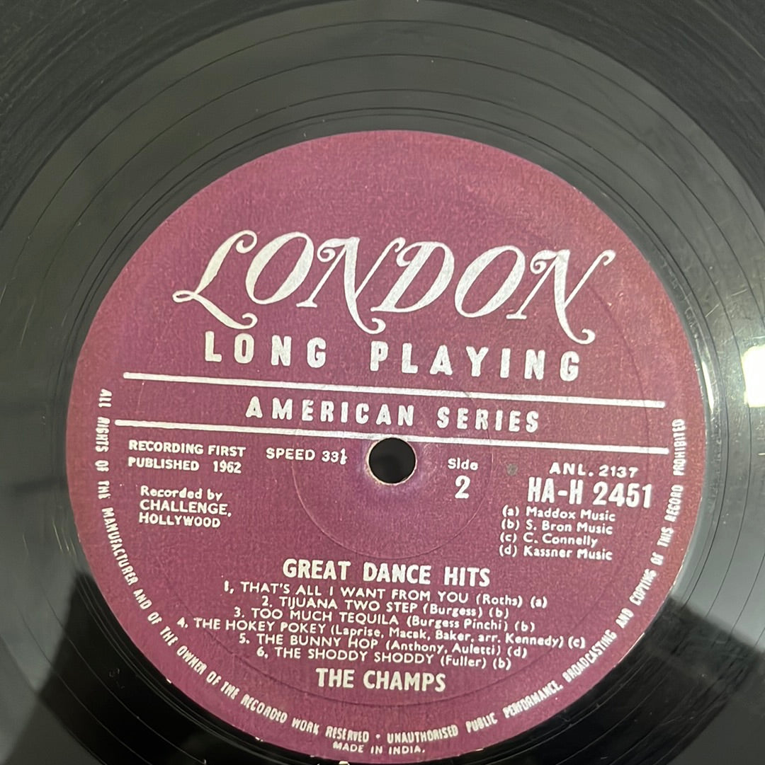 Champs, The - Great Dance Hits (Vinyl)