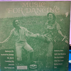 Manfred Minnich Orchestra  - Music For Dancing (Vinyl)