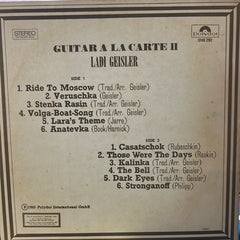 Ladi Geosler  - Guitar A La Carte II (Vinyl)