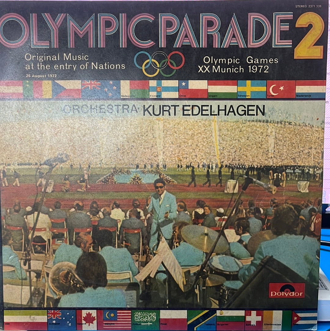 Orchester Kurt Edelhagen - Olympia Parade 2 (Original-Musiken Zum Einzug Der Nationen 26. August 1972) (Vinyl)